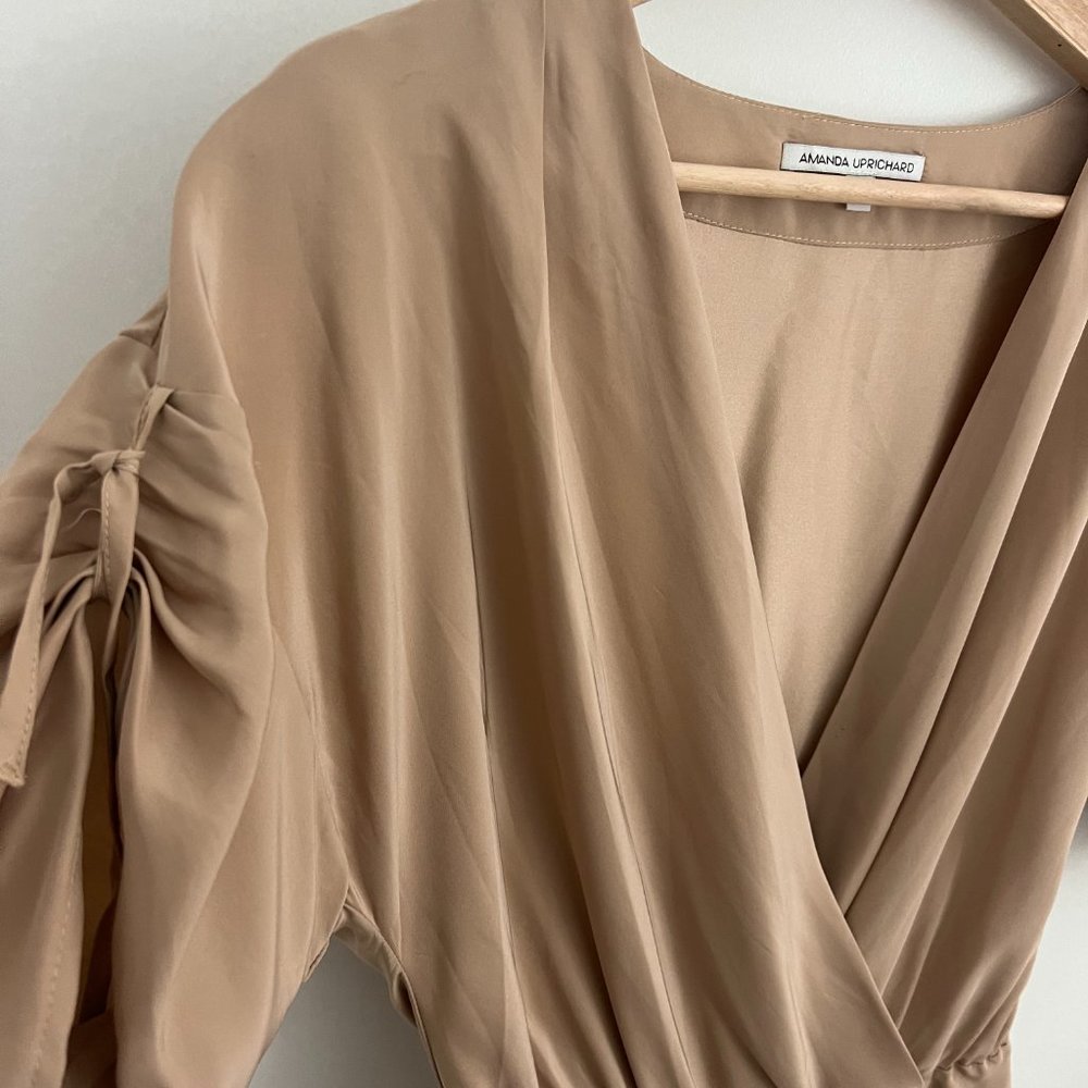 VINTAGE DUSTY PINK AMANDA UPRICHARD MINI DRESS